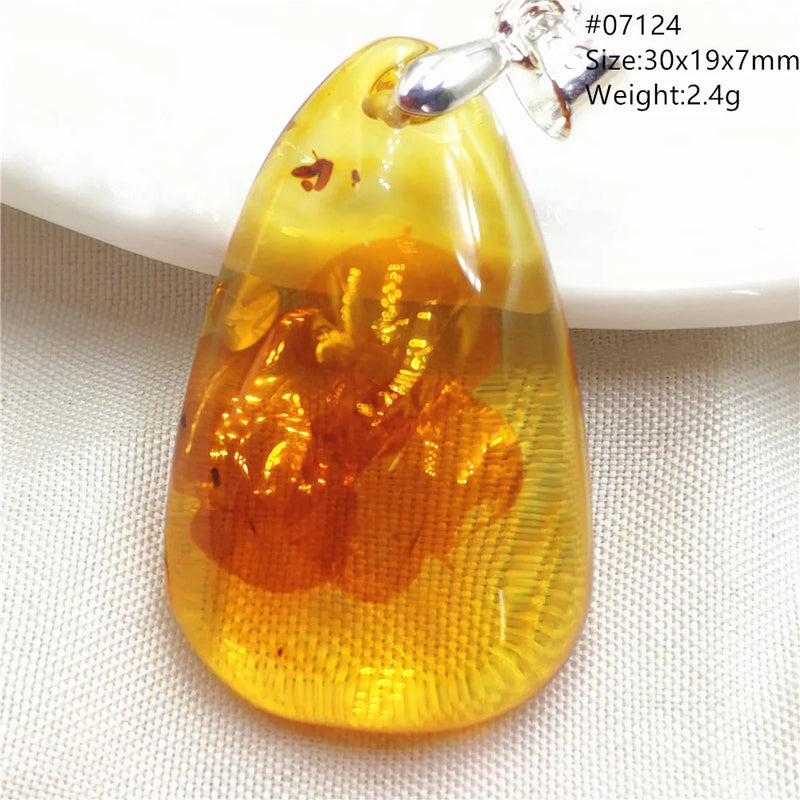 Pendentif ambre