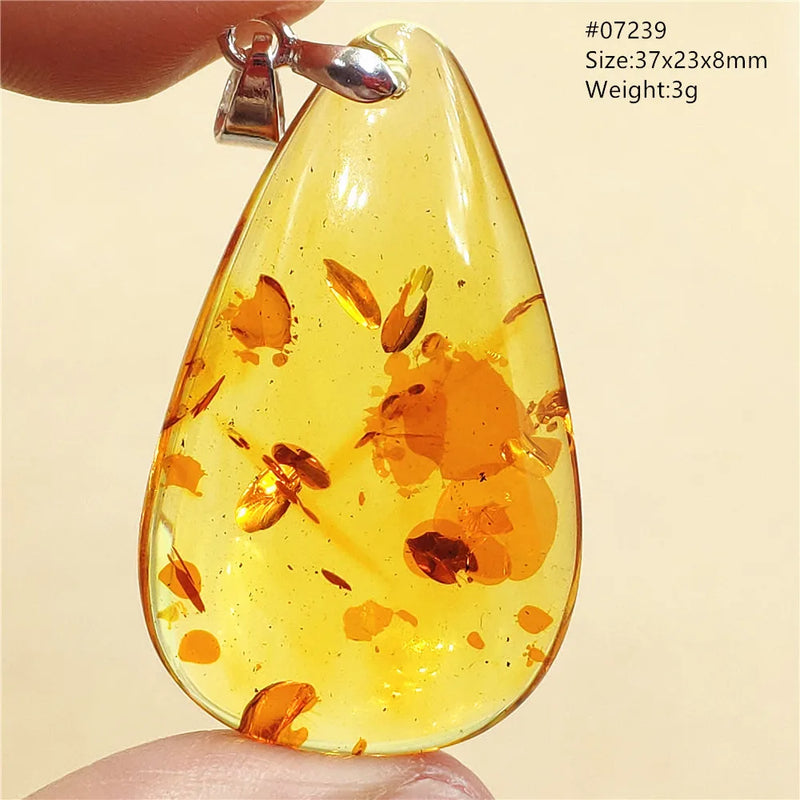 Pendentif ambre