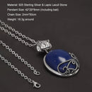 Collier pendentif lapis lazuli