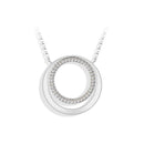 Collier rond en argent