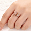 Bague femme rose