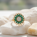 Bague marguerite vintage