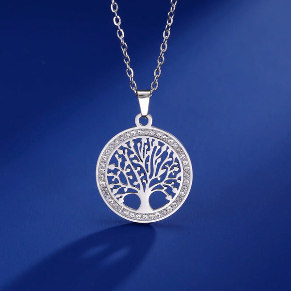 Arbre de vie pendentif argent