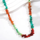 Collier corail rouge