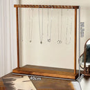 Presentoir collier en bois