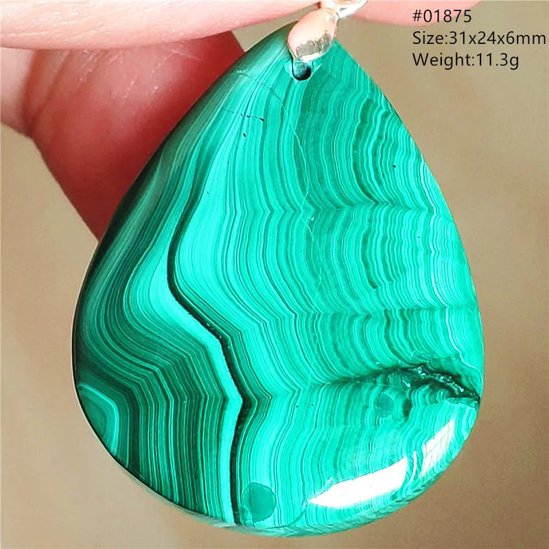 Malachite pendentif