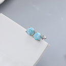 Puces d'oreilles larimar
