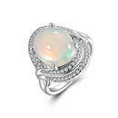 Bague argent opale femme