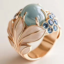 Bague fantaisie doré