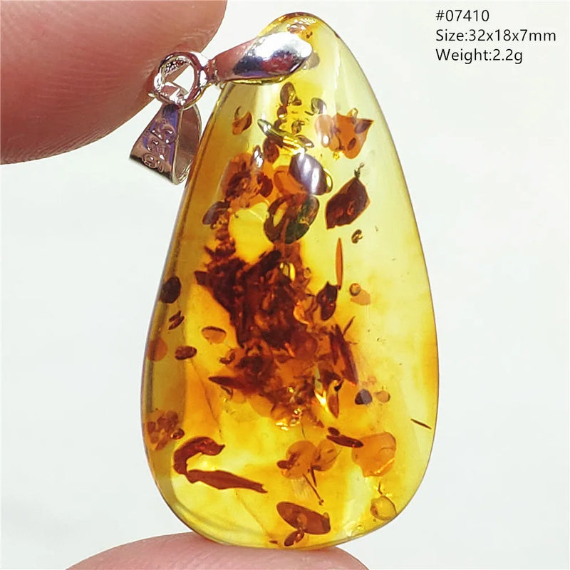 Pendentif ambre