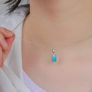 Larimar pendentif 925