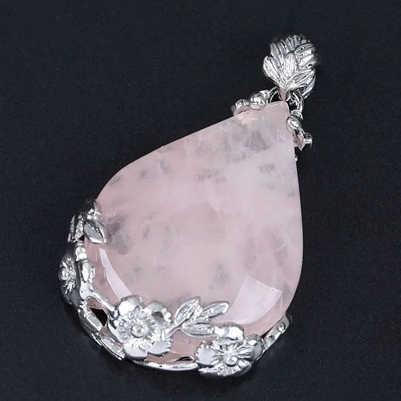 Pendentif cristal de roche