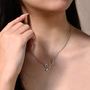 Colier serpent en argent