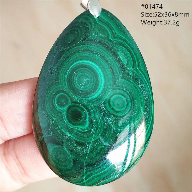 Malachite pendentif