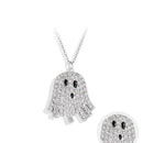 Collier fantôme argent