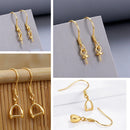 Fermoir crochet boucle d'oreille