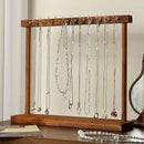 Presentoir collier en bois