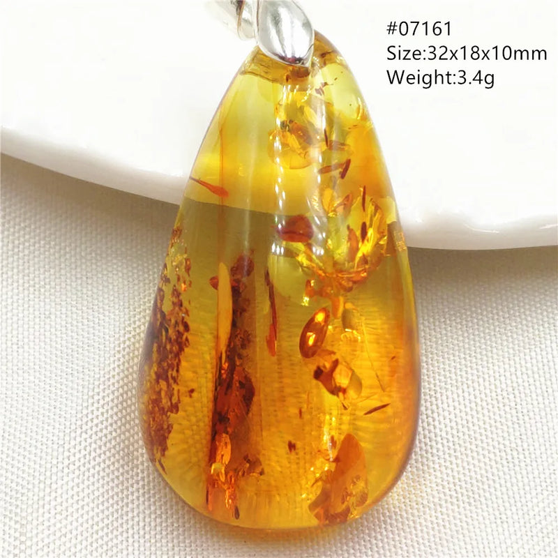 Pendentif ambre