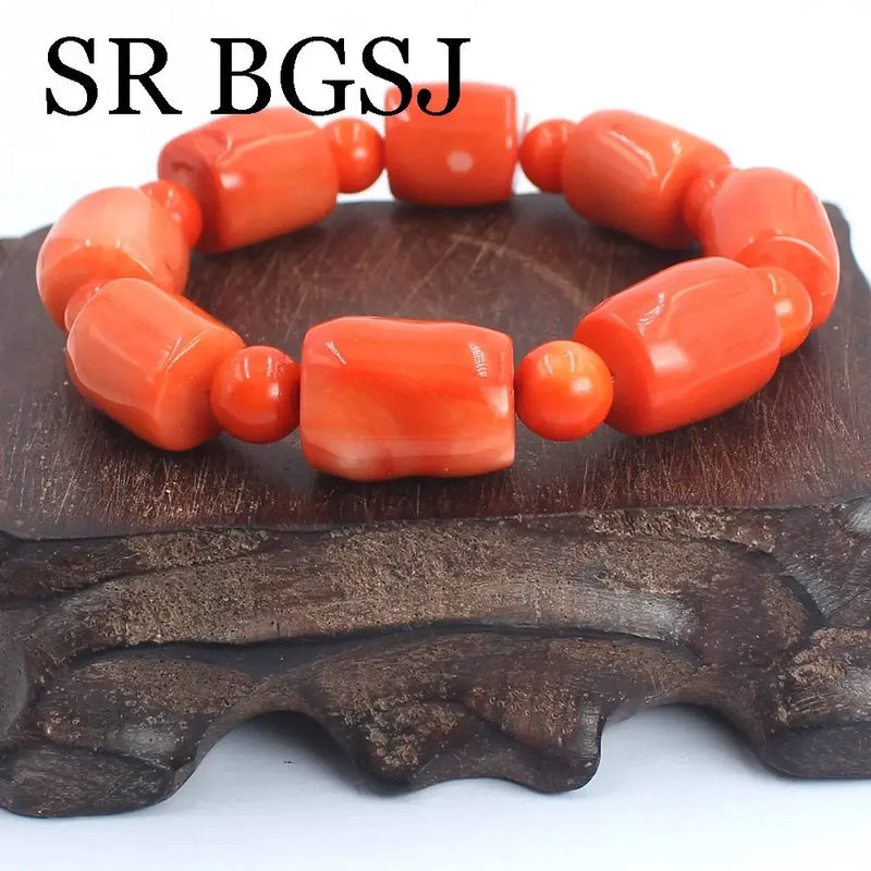 Bracelet corail homme