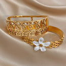 Bracelet poignet dorée