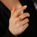 Bague arbre de vie or