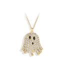 Collier fantôme argent