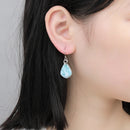 Larimar boucles d'oreilles 925