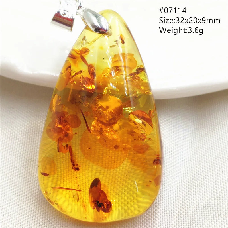 Pendentif ambre