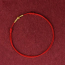 Bracelet cordon rouge