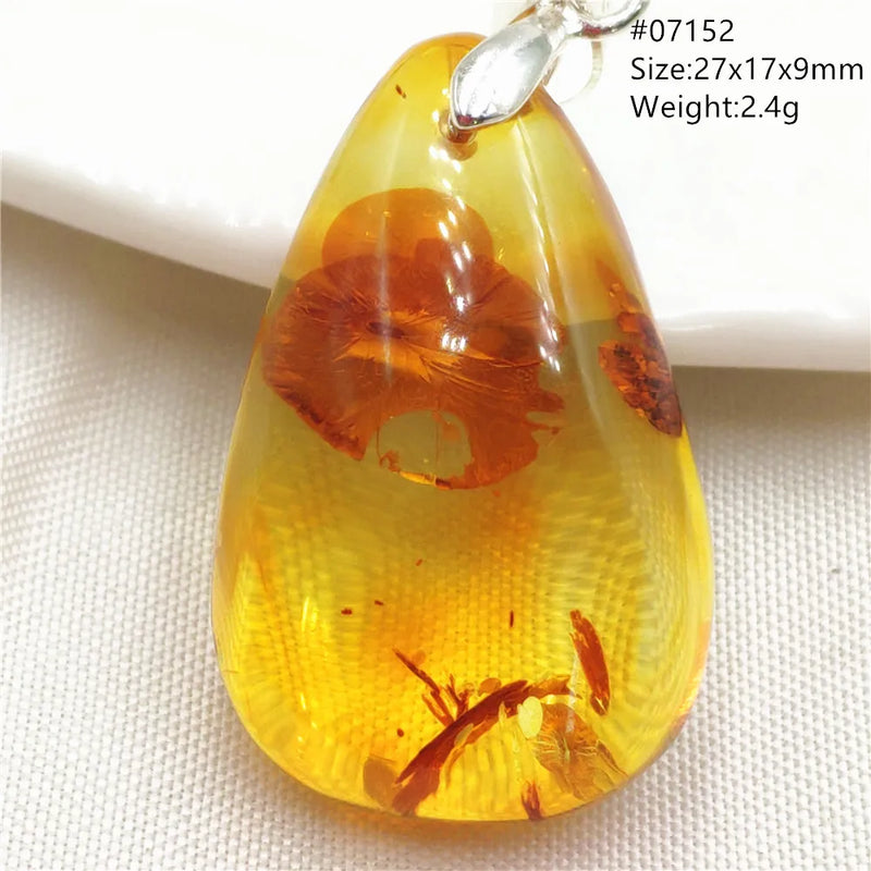 Pendentif ambre