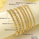 Bracelet femme dorée (7 pièces)