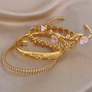 Or bracelet femme
