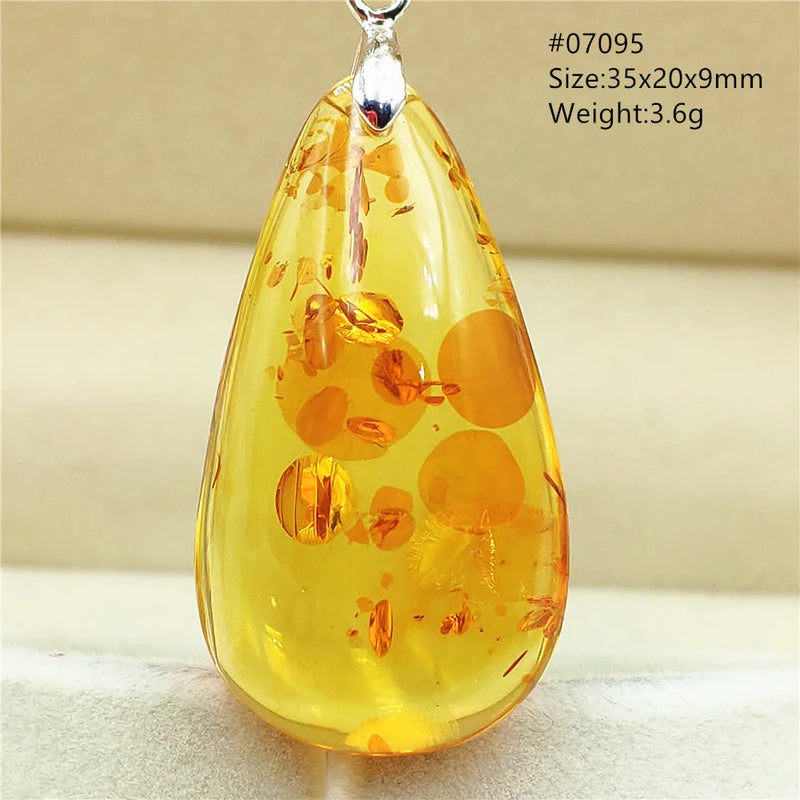 Pendentif ambre