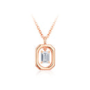 Collier argent femme pierre