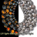 Perles en pierre de lave