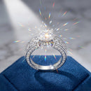 Bague mariage argent femme