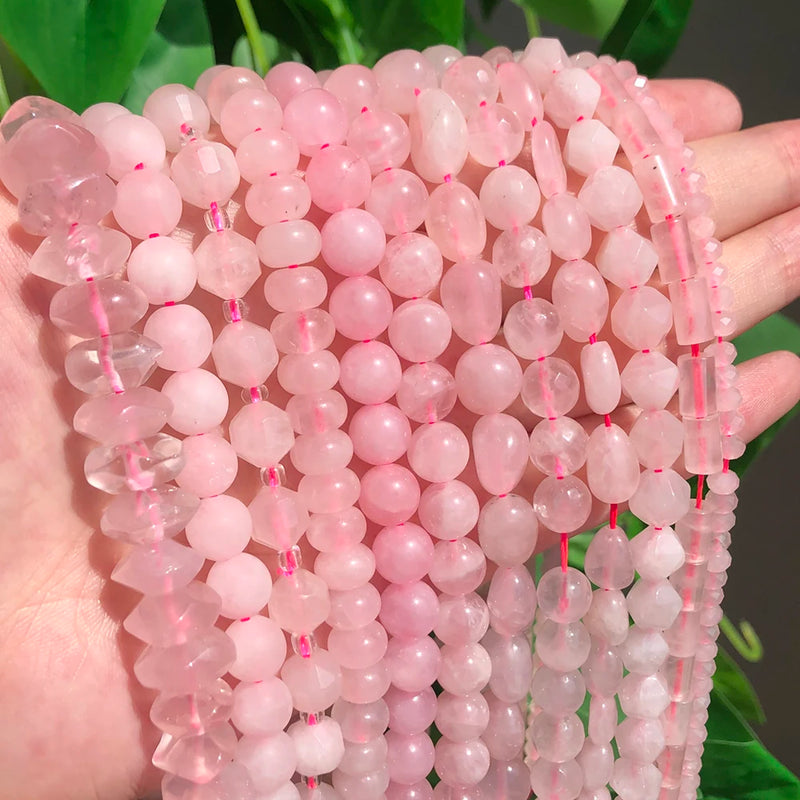 Perle quartz rose