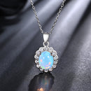 Ensemble bijoux opale