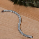 Bracelet en moissanite femme