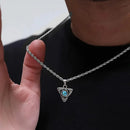 Collier homme pierre de lune