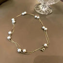 Collier avec des perles