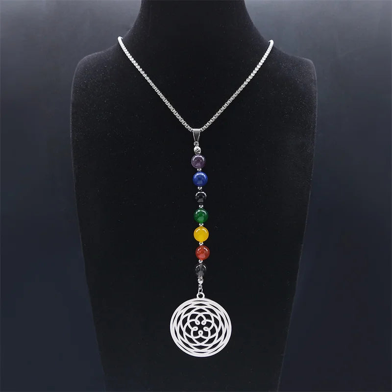 Collier 7 chakras