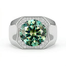 Bague tank argent