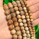 Perles en pierre de lave