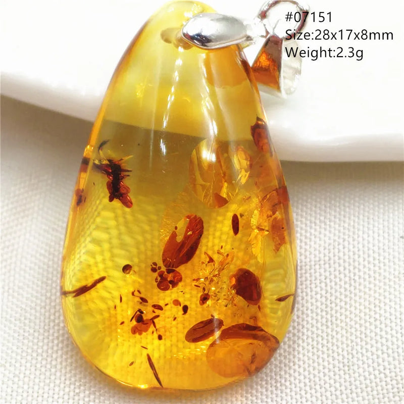 Pendentif ambre