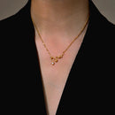Colier serpent en argent