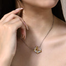 Collier serpent dorée
