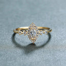 Bague art deco or