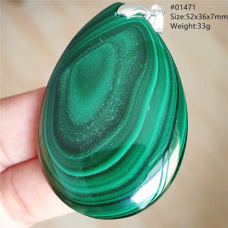 Malachite pendentif