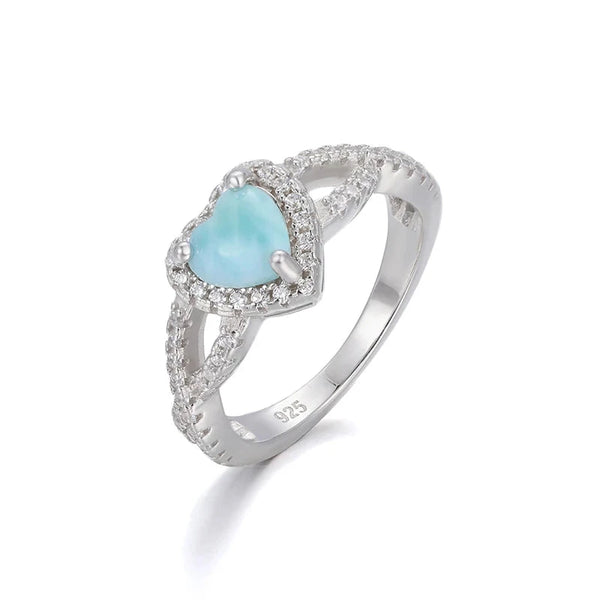 Bague larimar argent